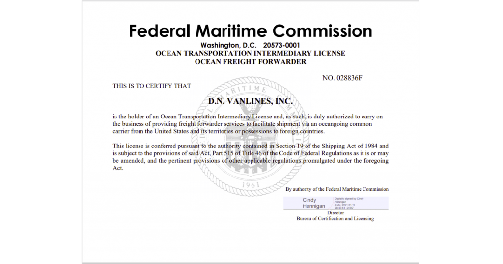 FMC License