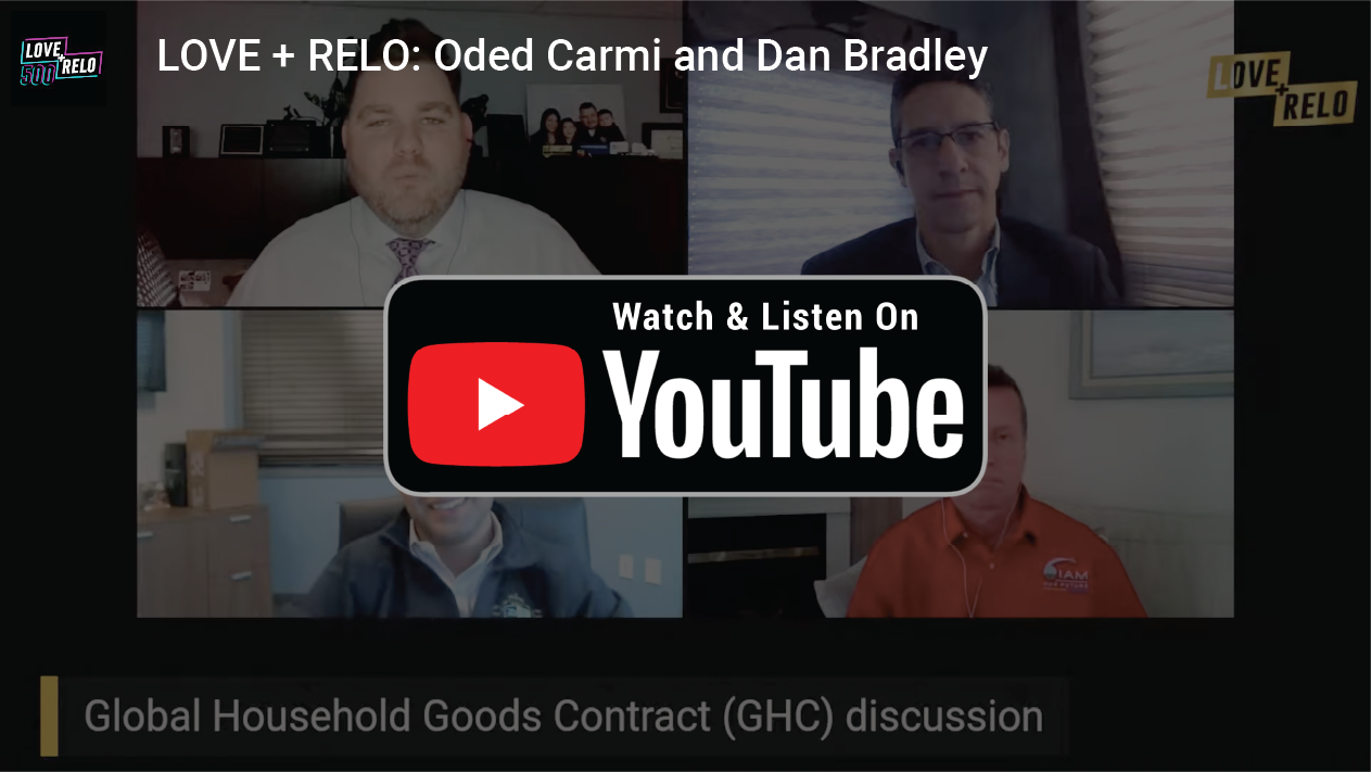 LOVE + RELO Oded Carmi and Dan Bradley